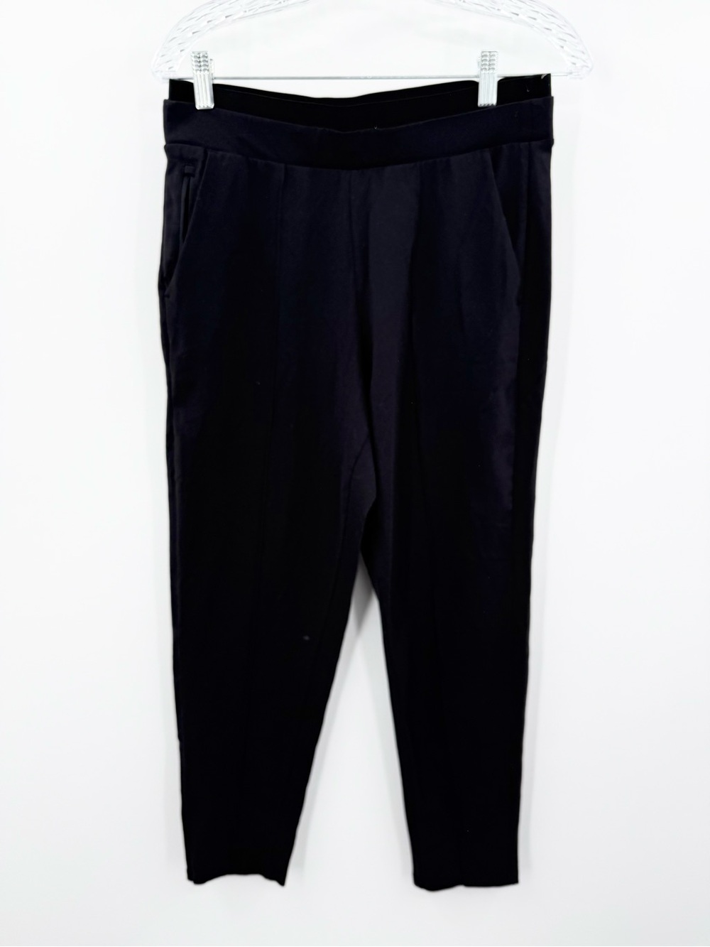 Athleta Women's Black Venice‎ Pintuck Pants Trouser Size Small